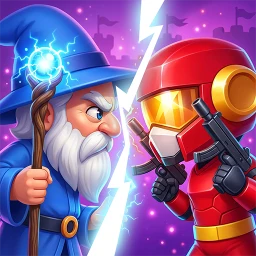 Значок Human vs Robot: Tower War